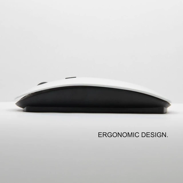 Alt view image 3 of 4 - Graphic4You Live Your Dreams Paris Eiffel Tower Ergonomic Wireless Mouse with Nano Receiver