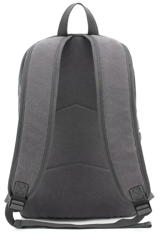 Alt view image 5 of 5 - kayond Casual Style Lightweight canvas Laptop Bag/Durable Travel backpacks/Rucksack for Men&Women/Fashion Backpack Fits 15 inch Notebook (Gray)