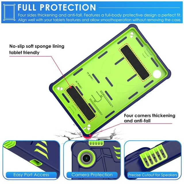 Alt view image 3 of 5 - DETUOSI Shockproof Case for Samsung Galaxy Tab A11 / A9 8.7"(Not for A11+)