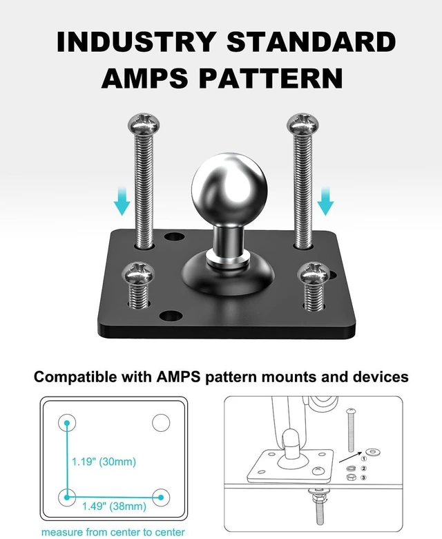 Alt view image 5 of 5 - Security Car Tablet Mount, Industrial Heavy Duty Tablet Holder Anti-Theft