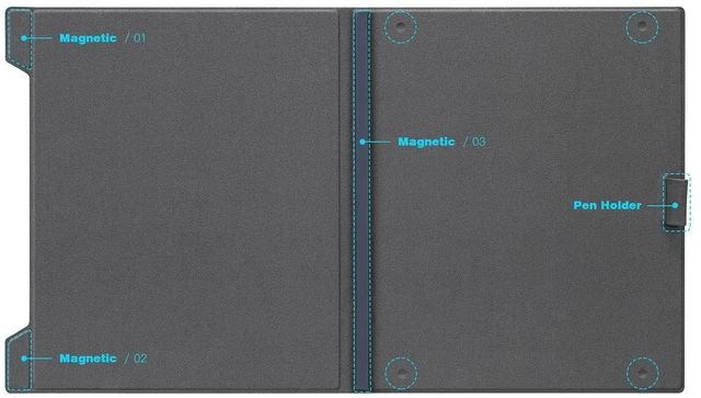 Alt view image 2 of 5 - Ayotu Case for Remarkable 2 Paper Tablet 10.3" 2020 Released, Premium PU Leather Cover with Bulit-in Magnet, Book Folio Design with Pen Holder (Exclusive Templates Provided)