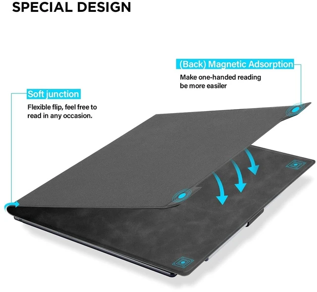 Alt view image 5 of 5 - Ayotu Case for Remarkable 2 Paper Tablet 10.3" 2020 Released, Premium PU Leather Cover with Bulit-in Magnet, Book Folio Design with Pen Holder (Exclusive Templates Provided)