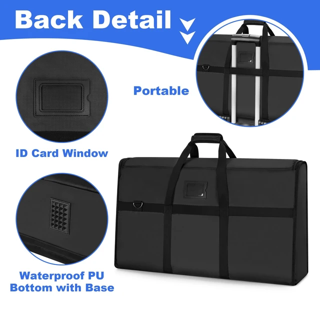Alt view image 4 of 5 - Trunab Portable Monitor Carrying Case, 27-32 Inch Computer Screen Bag
