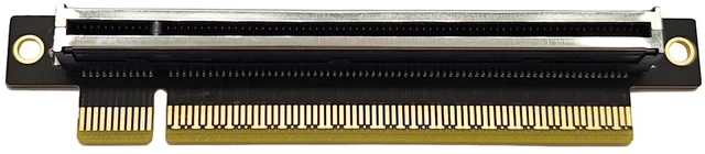 Alt view image 3 of 5 - SAPGRC PCIe 5.0 x16 Riser Card, PCIe to PCIe Adapter Card, PCI Express 5.0 x16 to PCIe Converter, PCI-e Extender Card for Computer & 1U/2U/3U/4U Server Case, 270 Degree
