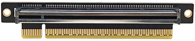 Alt view image 5 of 5 - SAPGRC PCIe 5.0 x16 Riser Card, PCIe to PCIe Adapter Card, PCI Express 5.0 x16 to PCIe Converter, PCI-e Extender Card for Computer & 1U/2U/3U/4U Server Case, 270 Degree