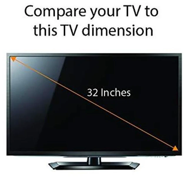 Alt view image 5 of 5 - Anti Blue Light Screen Protector for 32 Inches (Screen Measured Diagonally) TV. Filter out Blue Light that relieve computer eye strain and help you sleep better