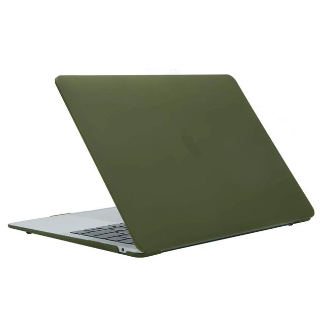 Alt view image 5 of 5 - Se7enline Compatible with MacBook Pro Case 15 inch 2016-2019 Soft-Touch Matte Hard Cover for Mac Pro Retina 15 A1707/A1990 Touch Bar&Sleeve&Keyboard Skin&Screen Protector&Dust Plug, Avocado Green