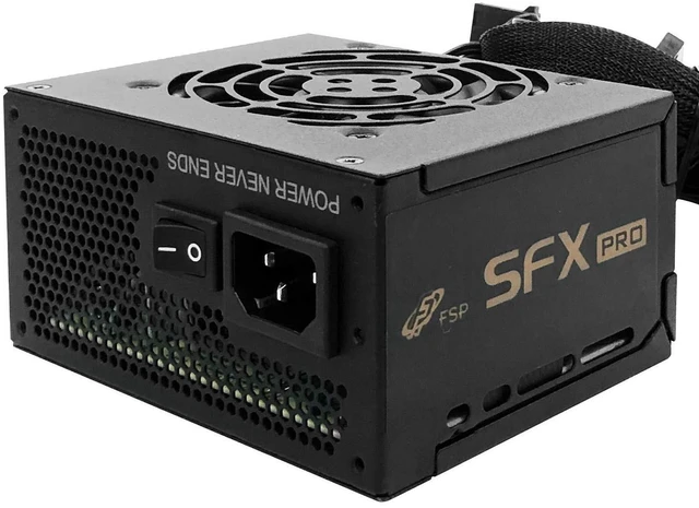 Alt view image 3 of 5 - FSP SFX Pro 450W Power Supply, 80 Plus Bronze Certified PSU