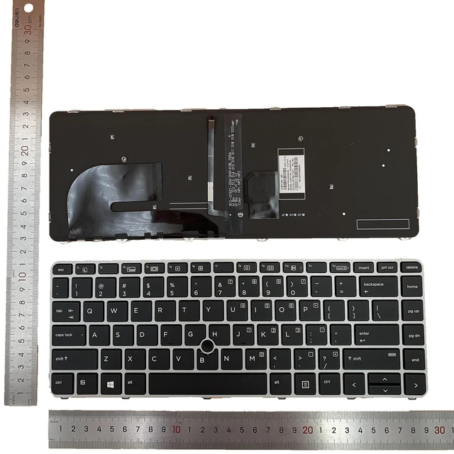 Alt view image 2 of 5 - Siakoocty Laptop Replacement US Layout with Pointing with Backlight Keyboard for HP EliteBook 840 G3/745 G3/840 G4/745 G4 836308-001 821177-001 819877-001