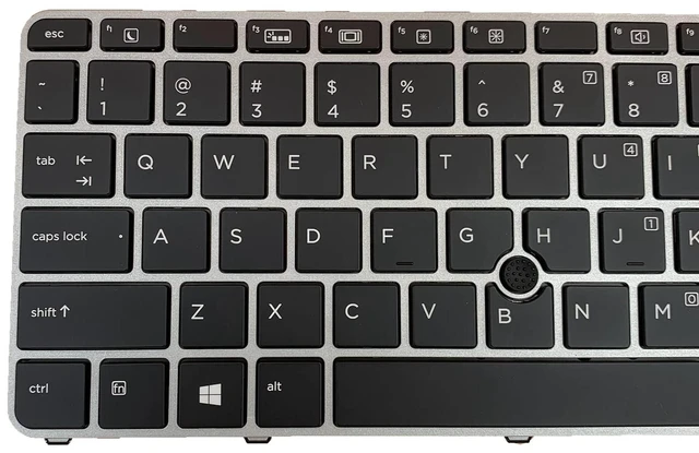 Alt view image 4 of 5 - Siakoocty Laptop Replacement US Layout with Pointing with Backlight Keyboard for HP EliteBook 840 G3/745 G3/840 G4/745 G4 836308-001 821177-001 819877-001