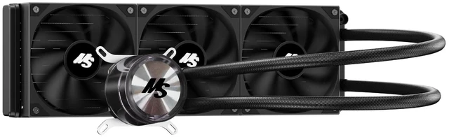 Main image of Minorsonic CPU Cooler 360mm Aio, Liquid Cooler CPU Low-Noise AMD AM5/AM4, Refrigeracion Liquida Water Cooling Systems, Intel LGA 1851/1700 PC Water Cooler 3 x 120 mm PWM Fans Black