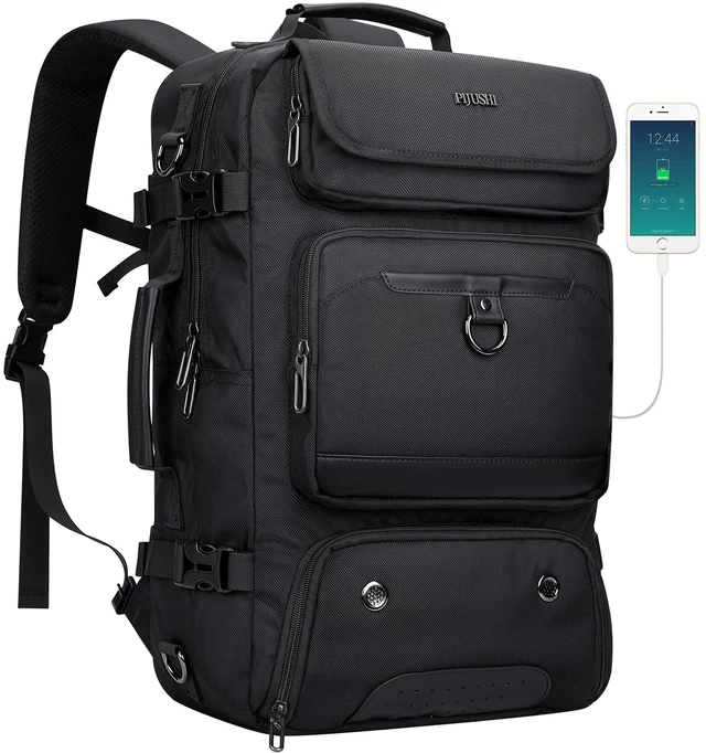Main image of PIJUSHI Travel Backpack Carry On Backpack for Airplanes Fits 16 inch Laptop