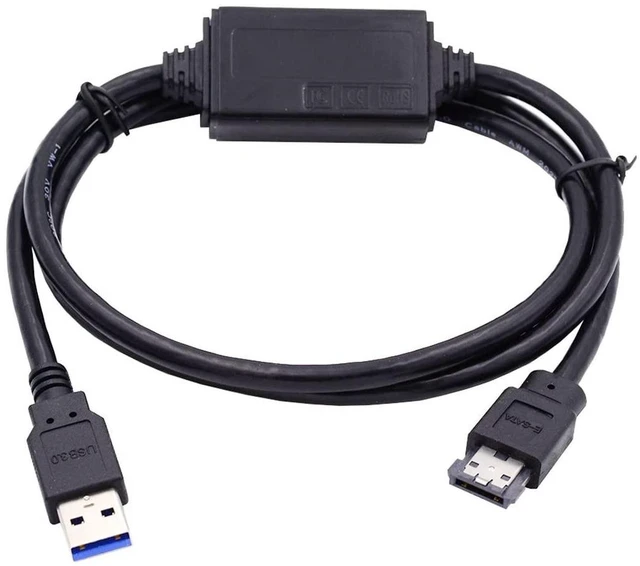Main image of CY Cable for USB 3.0 to Power Over eSATA DC5V USB2.0 to HDD SSD ODD Disk eSATAp Converter