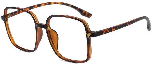 Main image of Firmoo Blue Light Blocking Glasses for Women Men, Tortoise Oversized Square Frame Computer Screen Gaming Anti-Eyestrain & UV Glare Glasses