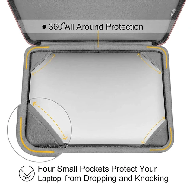 Alt view image 3 of 5 - MOSISO Compatible with MacBook Air 13 inch Case M1 2021 2020 2019 2018