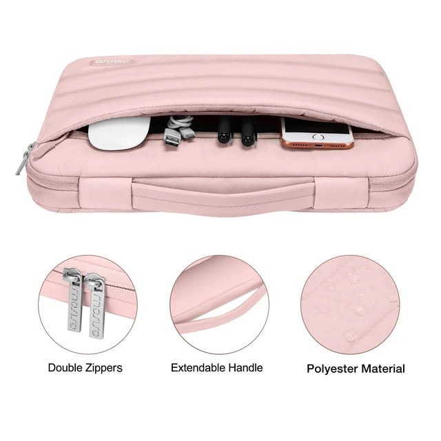 Alt view image 4 of 5 - MOSISO Compatible with MacBook Air 13 inch Case M1 2021 2020 2019 2018