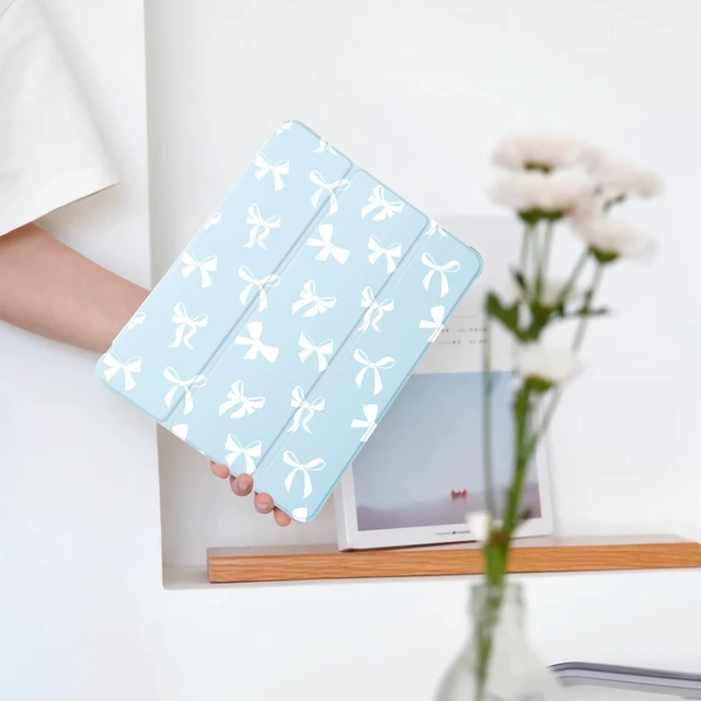 Alt view image 2 of 5 - Cute Kawaii Bow for iPad Pro 11 Inch Case (M5/M4) 2025/2024
