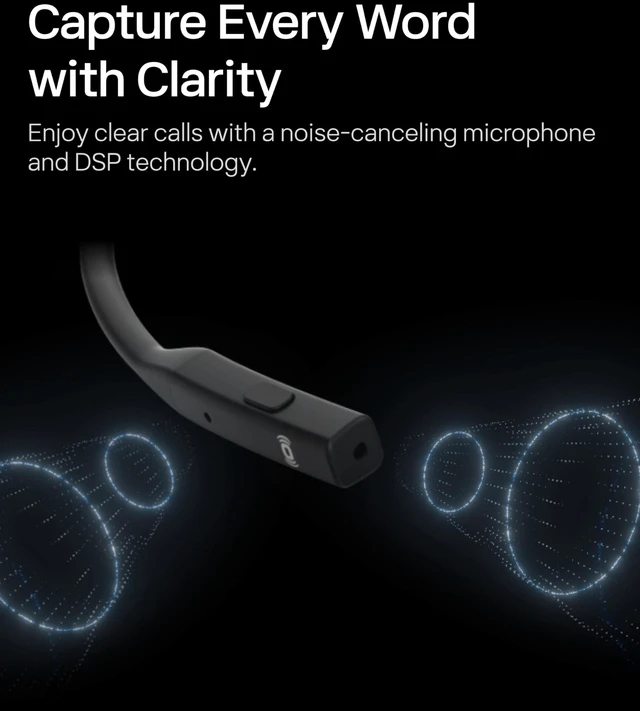Alt view image 3 of 5 - SHOKZ OpenComm2 UC Open-Ear Headset, USB-C Dongle, Noise-Canceling Mic