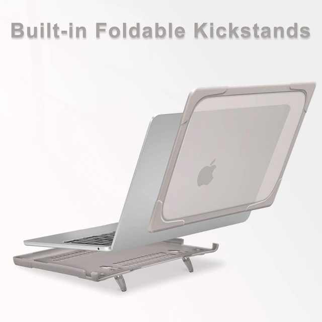 Alt view image 4 of 5 - MOSISO Compatible with MacBook Air 15 inch Case M5 M4 M3 M2 2026-2023,Khaki