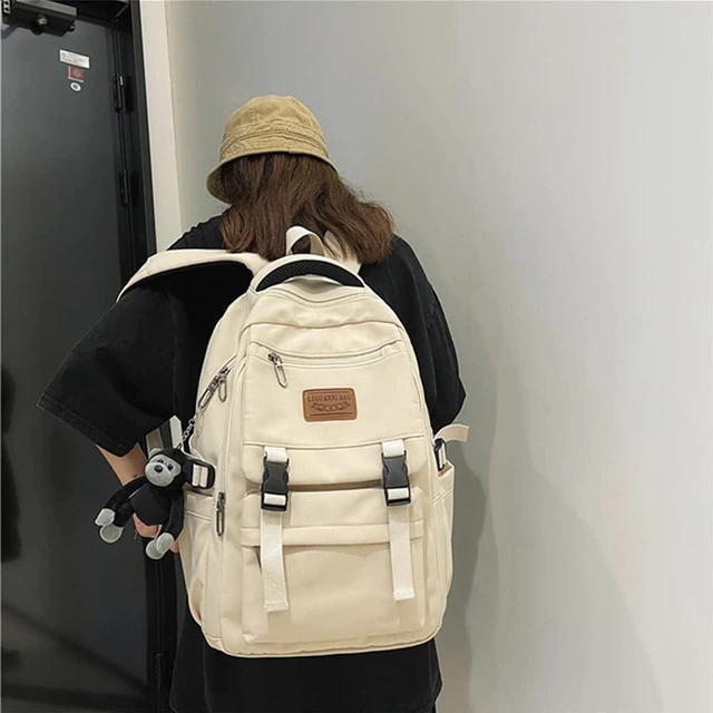 Alt view image 3 of 5 - Casual Backpack Large Capacity Gorilla Backpack Waterproof Camping Hiking Travel College Laptop Travel Man Woman 2024 (White)