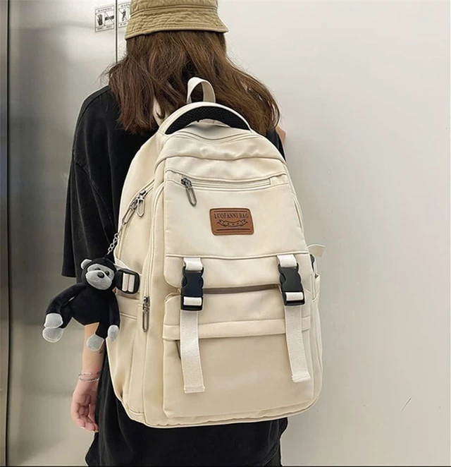Alt view image 2 of 5 - Casual Backpack Large Capacity Gorilla Backpack Waterproof Camping Hiking Travel College Laptop Travel Man Woman 2024 (White)