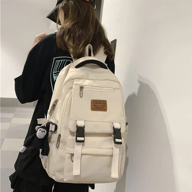 Alt view image 4 of 5 - Casual Backpack Large Capacity Gorilla Backpack Waterproof Camping Hiking Travel College Laptop Travel Man Woman 2024 (White)