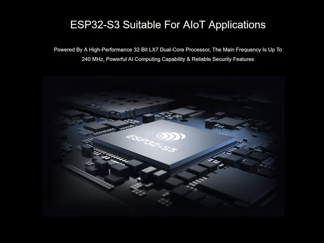 Alt view image 3 of 5 - ESP32-S3 Development Board with 1.47inch Touch LCD Display, 172320 Pixels 262K Color IPS Touch Screen, Support 2.4GHz WiFi & Bluetooth 5, Dual-core Processor up to 240MHz Frequency