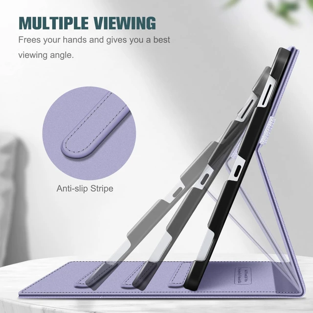 Alt view image 3 of 5 - Fintie Multi-Angle Case for Samsung Galaxy Tab S10 Lite/S10 FE/S9 FE 10.9''