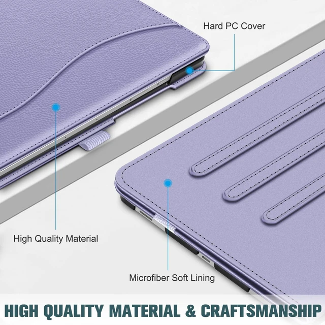 Alt view image 5 of 5 - Fintie Multi-Angle Case for Samsung Galaxy Tab S10 Lite/S10 FE/S9 FE 10.9''