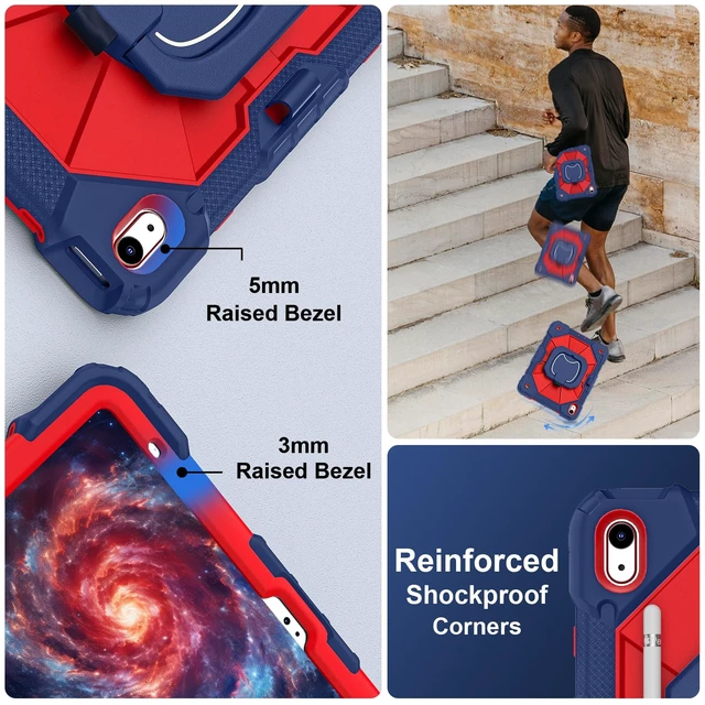 Alt view image 3 of 5 - Scnioy Case for iPad A16 11th Generation/iPad 10th Generation Case 11/10.9"