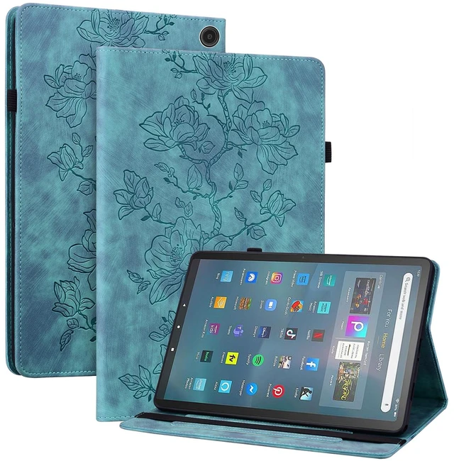 Main image of YHDXUYS Case for Fire Max 11 Tablet (13th Generation, 2023 Release), Slim PU Leather Folio Cover with Multi-Angle Stand and Pen Holder, Light Green