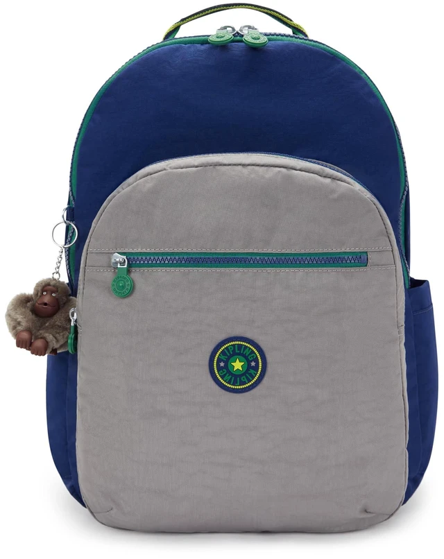 Main image of Kipling Women's Seoul Extra Large 17" Laptop Backpack, Durable, Roomy with Padded Shoulder Straps, Built-In Protective Sleeve