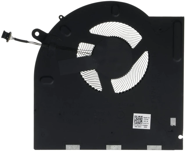 Alt view image 5 of 5 - Replacement CPU&GPU Cooling Fan for DELL Alienware M17 R3 R4 P45E 2020 Model 0CNV63 0H5TYJ 73TYJ DC 12V