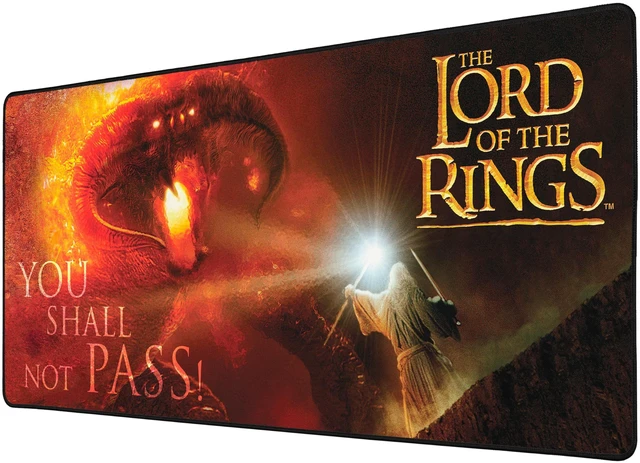 Main image of SUBSONIC The Lord of the Rings Mouse Pad XXL 35x15 in Desk Mat Extra Large