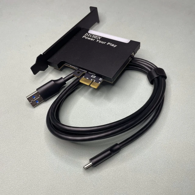 Alt view image 5 of 5 - DICHEN Official FPGA DMA Card - Direct Memory Access Card USB-C/PCIe Connection, FPGA USB Firmware Flash Capable Development Board - FPGA DMA PCILeech Compatible DMA Card DMA Board (75T-Black)