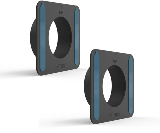 Main image of TIUIHU Silicone Cover for Google Nest Cam Indoor(Wired)-2nd Gen (Black, 2*Pack)