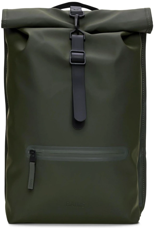 Main image of RAINS Rolltop Rucksack - Waterproof Backpack with Chest Strap, Standard