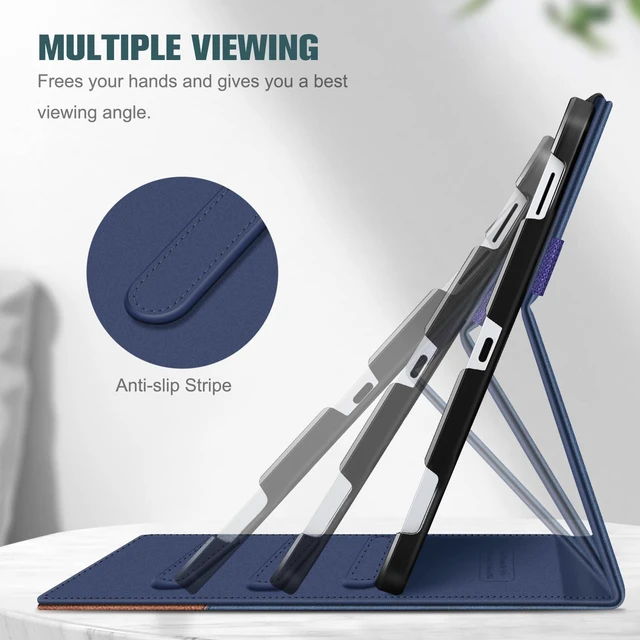Alt view image 3 of 5 - Fintie Multi-Angle Case for Samsung Galaxy Tab S10 Lite/S10 FE/S9 FE 10.9''