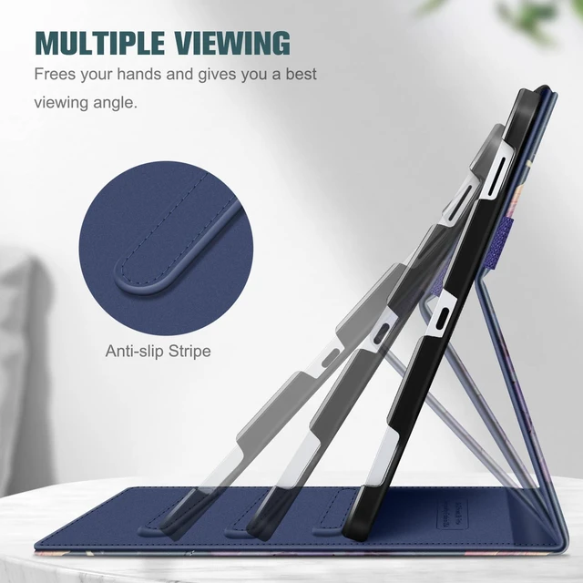 Alt view image 3 of 5 - Fintie Multi-Angle Case for Samsung Galaxy Tab S10 Lite/S10 FE/S9 FE 10.9''