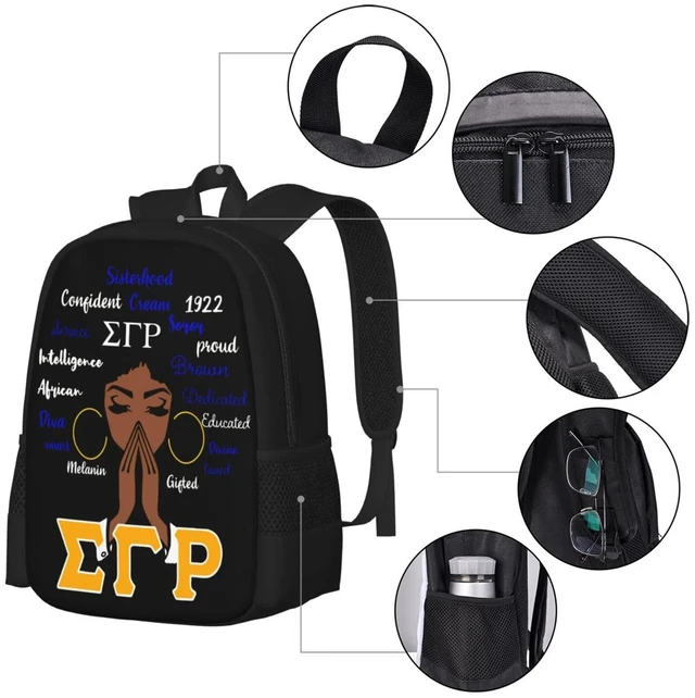 Alt view image 3 of 5 - conehana Large Backpack Personalized Laptop Ipad Tablet Travel