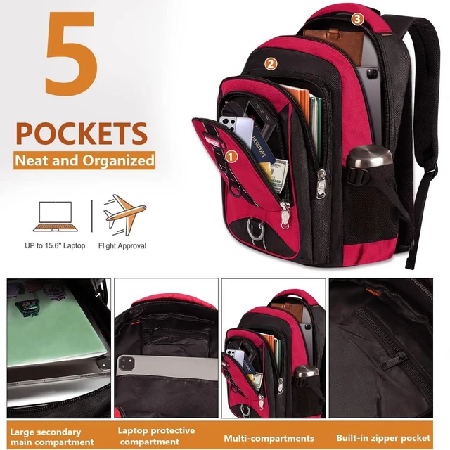 Alt view image 3 of 5 - New York XPress Carry-On Backpack, Waterproof