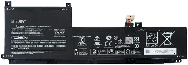 Main image of EPYOBW SC04XL Laptop Battery 63.32Wh HSTNN-IB9R M07392-005 M08254-1C1