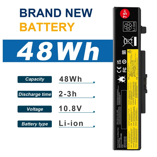 Alt view image 4 of 5 - Fancy Buying 75+ B590 E430 E530 E540 0A36311 Laptop Battery for ThinkPad E431 E435 E440 E445 E531 E535 E545 45N1048 45N1049 45N1043 45N1042