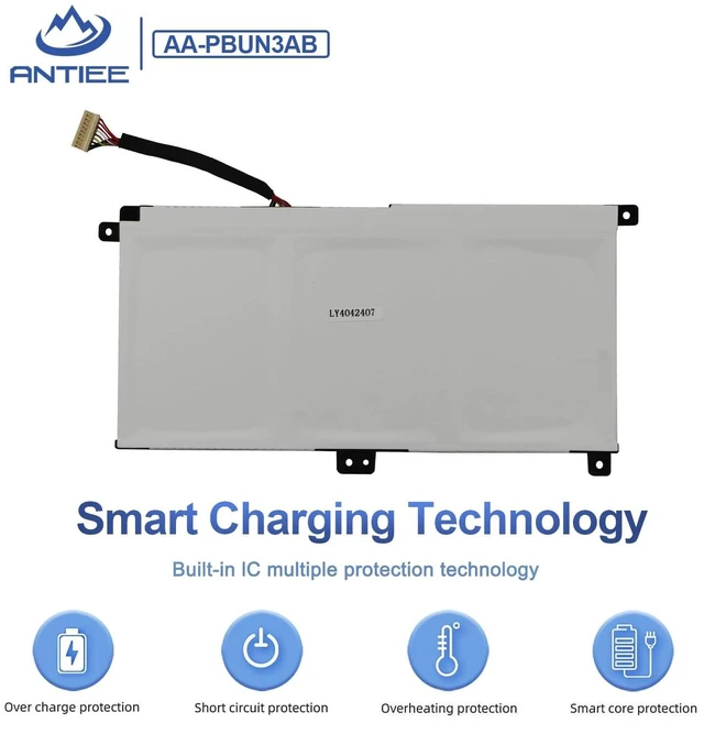 Alt view image 5 of 5 - AA-PBUN3AB AA-PBUN3QB 43Wh Tablet Battery for Samsung Notebook 5 NP300E5K
