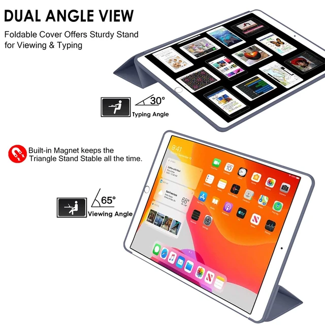 Alt view image 4 of 5 - DuraSafe iPad 10.9 inch 10th Generation 2022 Case A2696 MPQ13LL/A MPQ33LL/A MPQ03LL/A MPQ23LL/A A2757 MPQ93LL/A MPQC3LL/A MPQ83LL/A A2777 MPQA3LL/A MQ6K3LL/A MQ6L3LL/A - Purple
