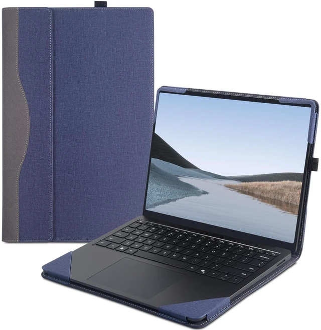 Main image of Case Cover for Microsoft Surface Laptop 7 Released in 2024 and Laptop 8 Released in 2026 AI Copilot+ PC 15 inch Detachable Notebook Sleeve Computer Protective Bag (Blue, 15)
