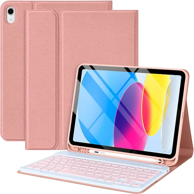 Main image of COO Keyboard Case for iPad A16 11th/10th Gen, Detachable Bluetooth Keyboard