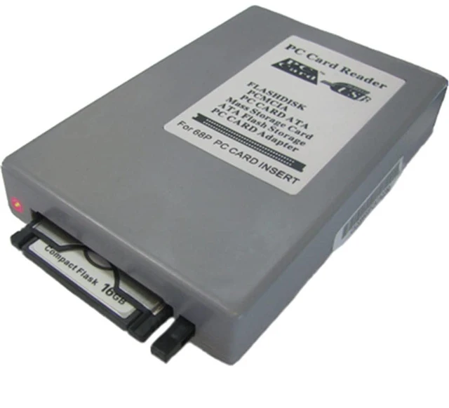 Main image of Onefavor ATA PCMCIA Memory Card Reader, 68PIN PCMCIA Card to USB Adapter Converter, CardBus PCMCIA PC Card/ATA Memory Card Reader