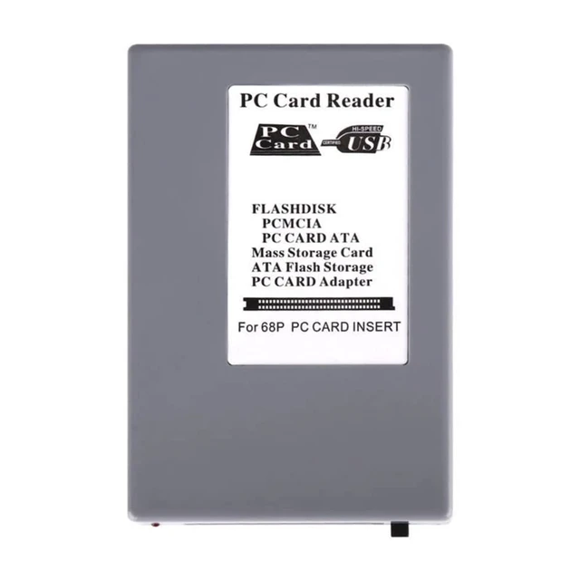 Alt view image 3 of 5 - Onefavor ATA PCMCIA Memory Card Reader, 68PIN PCMCIA Card to USB Adapter Converter, CardBus PCMCIA PC Card/ATA Memory Card Reader