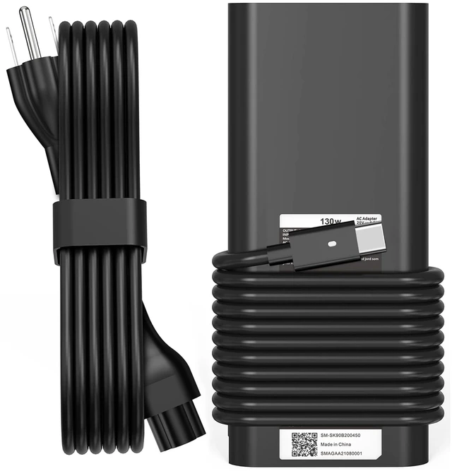 Main image of WZXHU 130W Laptop Charger USB C for Dell XPS 15 17